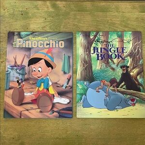 2 DISNEY VINTAGE BOOKS